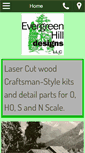 Mobile Screenshot of evergreenhilldesigns.com
